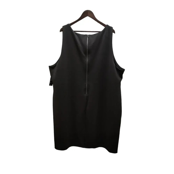 Torrid Black Sleeveless Stretchy Lined Cocktail Mini Dress Plus Size 6X - Picture 2 of 6